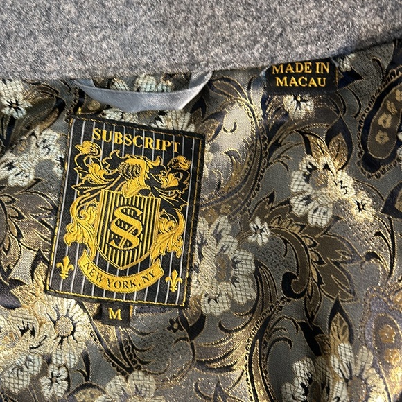 Subscript wool blend military style jacket - Picture 15 of 16